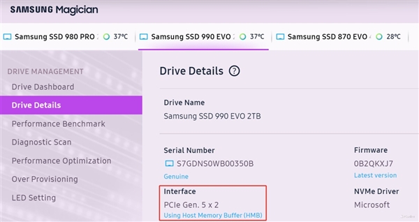 三星990 E米乐M6 M6米乐VO上手：量大管饱的甜品级固态硬盘(图24)